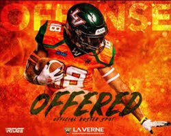 Luke_Manuatu58's tweet photo. After a great talk with @UlvTom I’m very grateful and blessed to receive my first offer to The University of La Verne. #TrustTheProcess @pvaituu https://t.co/JzUWZfNIw6