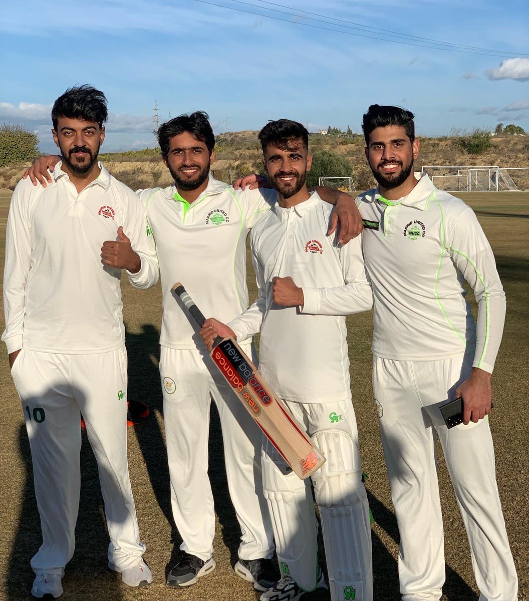 CricketSol's tweet photo. Southern cricket league Game 4 -
Madrid united CC beat Granada CC by 2 wickets at @cartamaoval in a nail biting thriller
Man of the match - Waqar Hussain 59 off 35 balls. 
@Cricket_Espana 

#southerncricketleague #cricketincartama #cartamaoval #cricketinspain #costadelsolcricket https://t.co/EhLosOscZ3