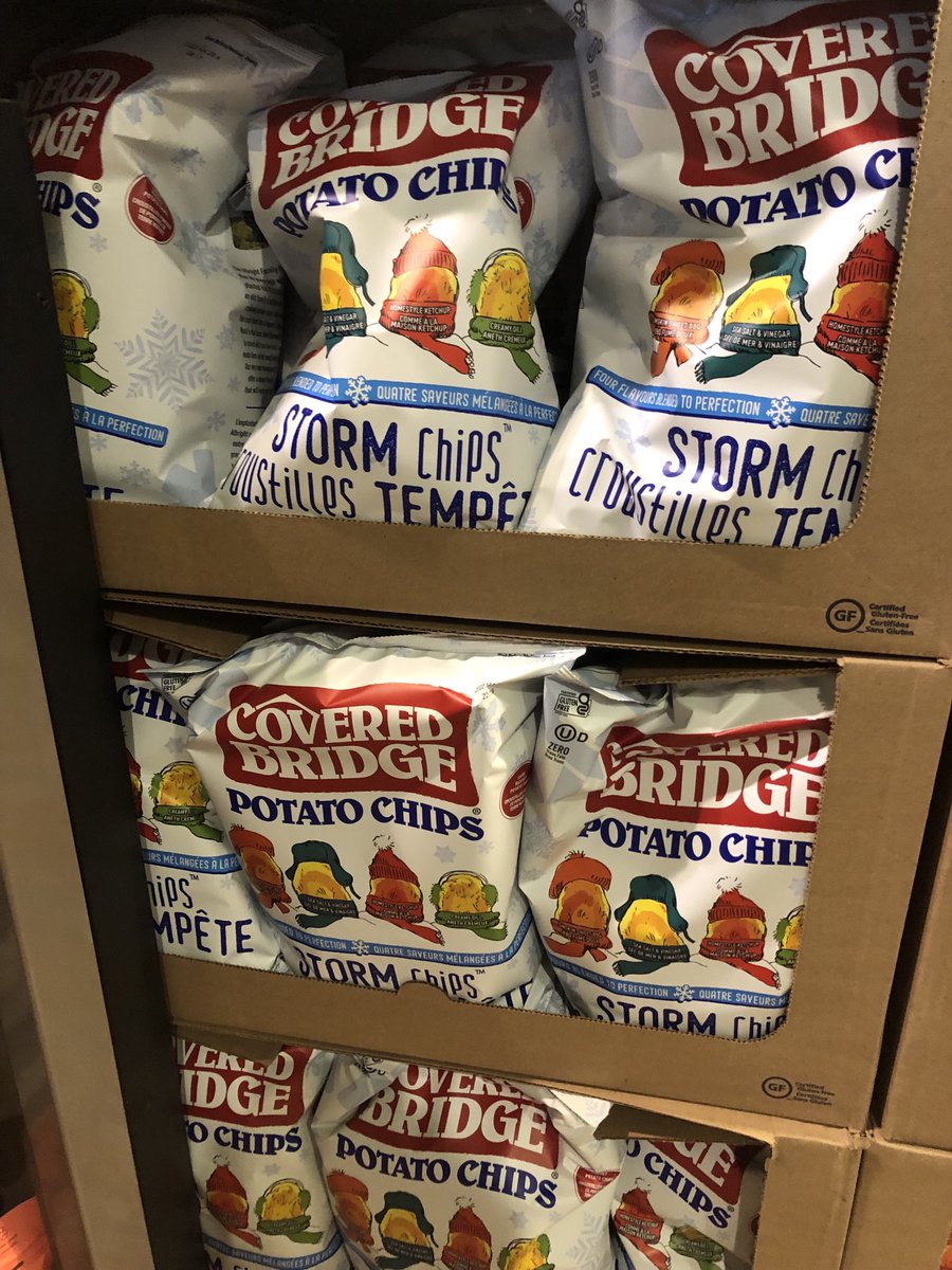 Not a product endorsement but… love that these are on display in Vancouver if for no other reason than seeing the puzzled looks when people wonder what the heck “Storm Chips” are. #Maritimes