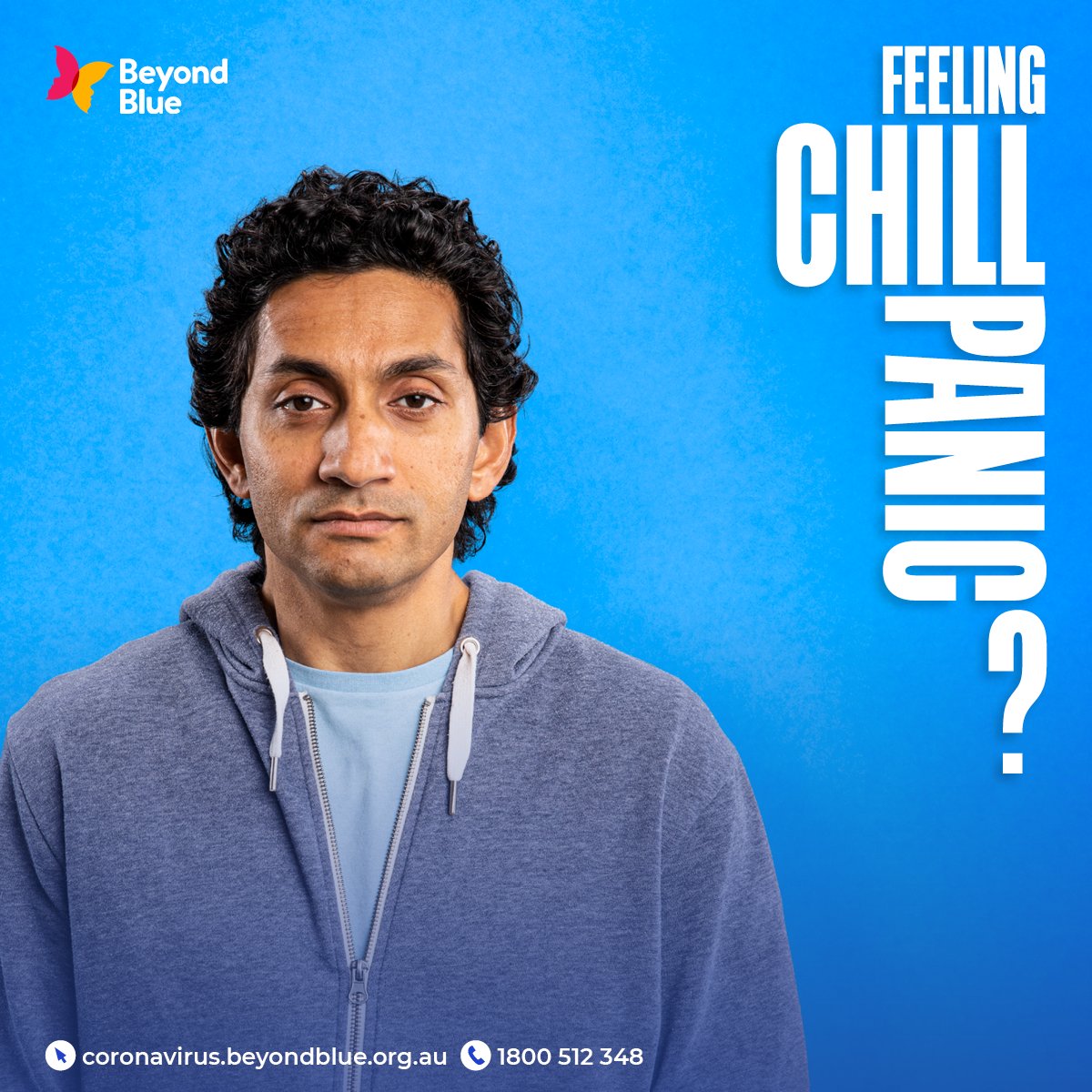 Brisbane North PHN (@brisnorthphn) on Twitter photo Feeling ChillPanic – like everything around you is calm, but inside you’re stressing out? If you don’t know how to feel right now, you’re not alone – visit <a href="/beyondblue/">Beyond Blue</a>'s Coronavirus Mental Wellbeing Support Service for free tools, tips, or a chat: bb.org.au/3H435ZE Feeling ChillPanic – like everything around you is calm, but inside you’re stressing out? If you don’t know how to feel right now, you’re not alone – visit <a href="/beyondblue/">Beyond Blue</a>'s Coronavirus Mental Wellbeing Support Service for free tools, tips, or a chat: bb.org.au/3H435ZE