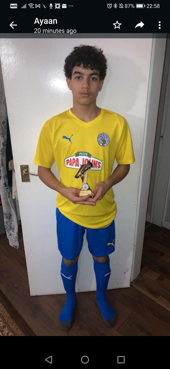 Many thanks to Wayne and his  <a href="/WestGortonJFC/">West Gorton JFC</a> U13 team. Great game of football played on a cold Sunday. Our <a href="/PapaJohnsUK/">Papa Johns UK</a> mom yaqoub. Super quick and worked tirelessly today. <a href="/EMJFL/">EMJFL</a> @FletcherMoss_FC