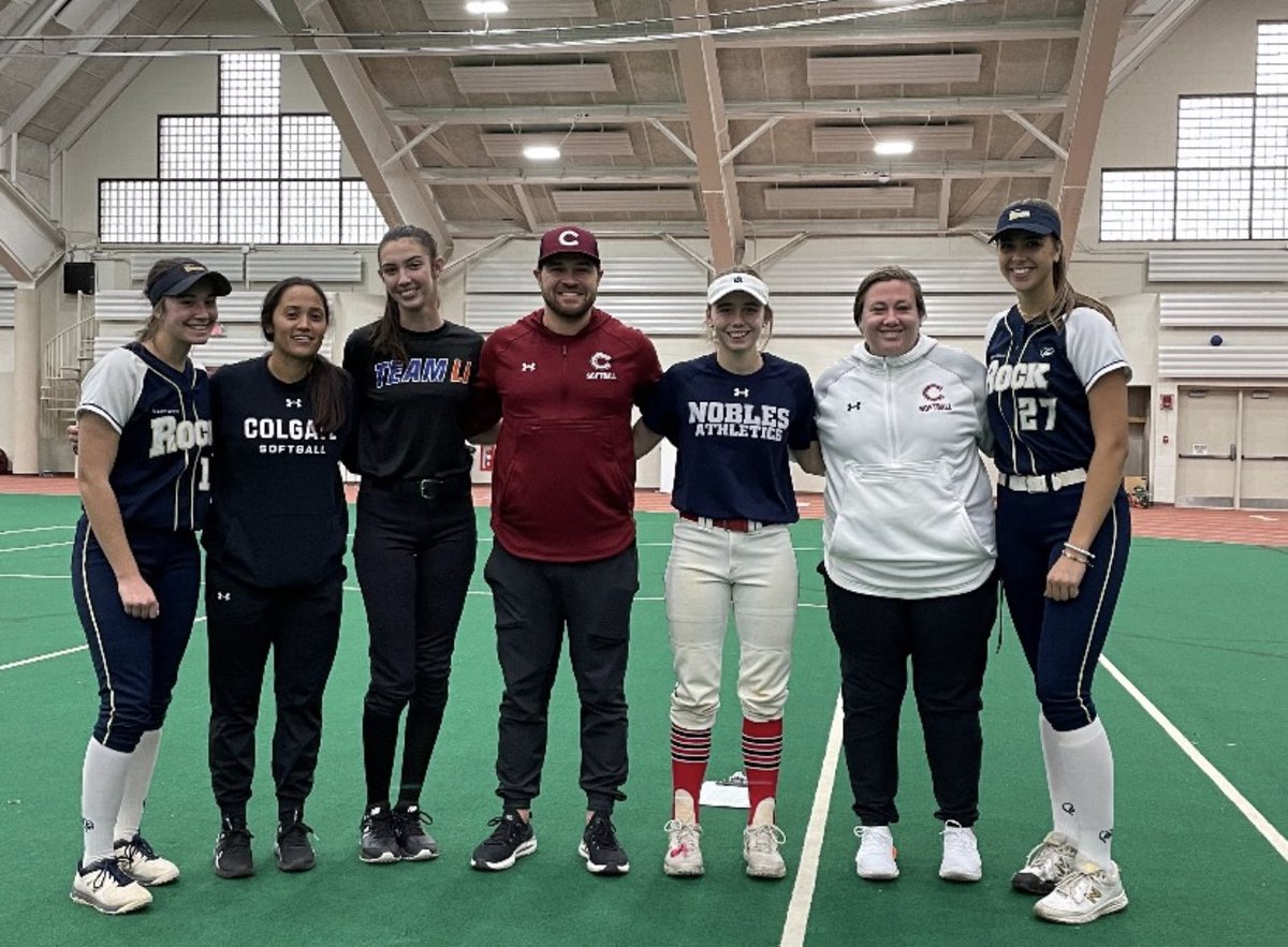 Had an amazing time on my official visit with my future teammates and coaches. Can’t wait to get to Hamilton and couldn’t be happier to be a Raider <a href="/ColgateSoftball/">Colgate Softball</a> ❤️🤍 #gogate <a href="/MarissaLamMyers/">Marissa Lamison-Myers</a> <a href="/MattNandin/">Matt Nandin</a> <a href="/RomeroMeghann/">Meghan Romero</a> <a href="/GoldGarvey/">Newtown Rock Gold- Garvey</a>