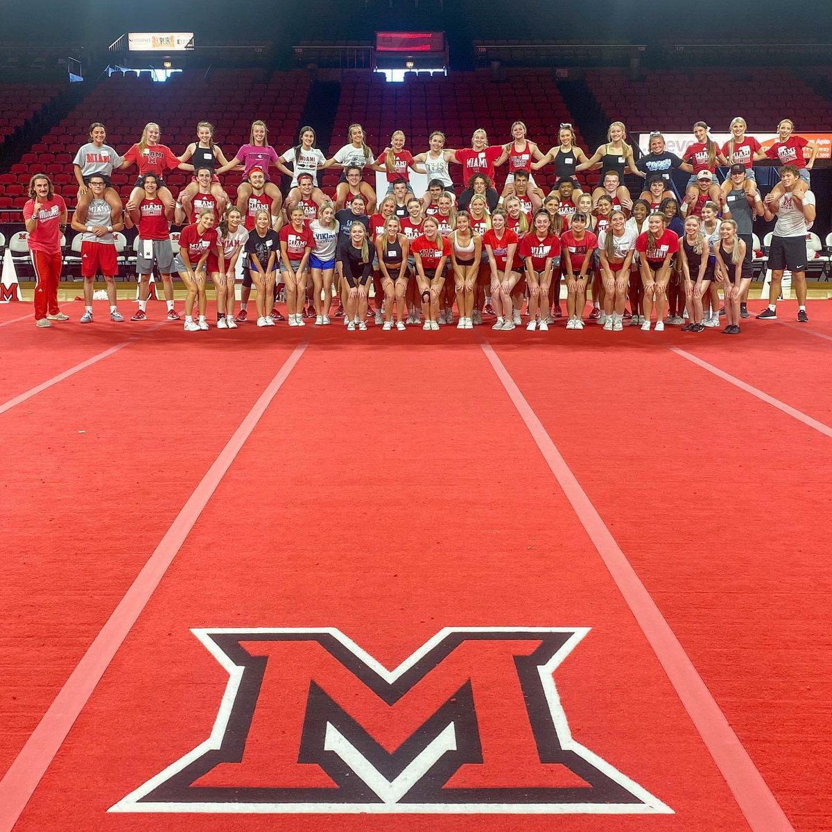 Shout out to Cam and Victoria for attending the Miami University Cheer camp today.
Continue to work hard at the sport you love!
<a href="/RBSpartans/">Roger Bacon Athletics</a> <a href="/Miami_Cheer/">Miami Cheer</a> <a href="/RBHS_Principal/">Tim McCoy</a>