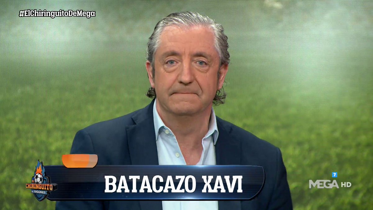 elchiringuitotv's tweet photo. 😳"El EFECTO XAVI es una MILONGA"

💣"Sus PALMEROS han quedado RETRATADOS"

¡Tremendo inicio de @jpedrerol en #ElChiringuitoDeMega! https://t.co/70DaiXwU9v