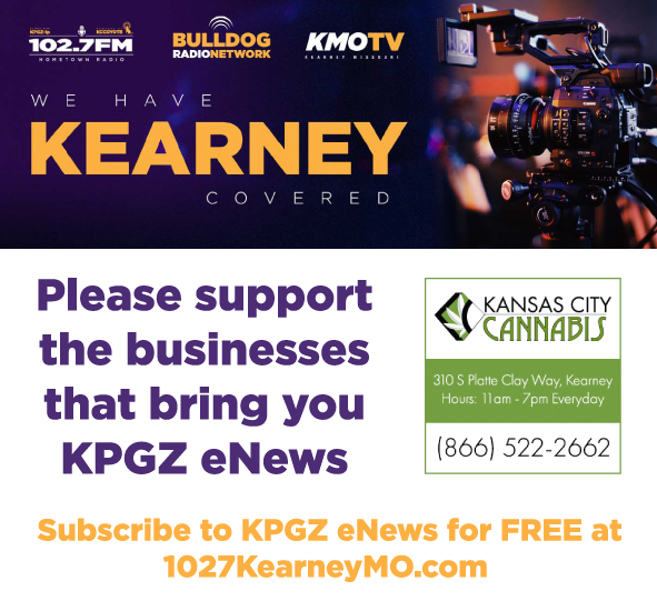 1027FMRocks's tweet photo. Thank you @KansasCityCanna for bringing the news to Kearney! Get your hometown news in your email. Subscribe at https://t.co/qwxqw98ZS8. #ShopLocalKearney #SupportLocal #SupportSmallBusinesses https://t.co/K6jg9XCPpd