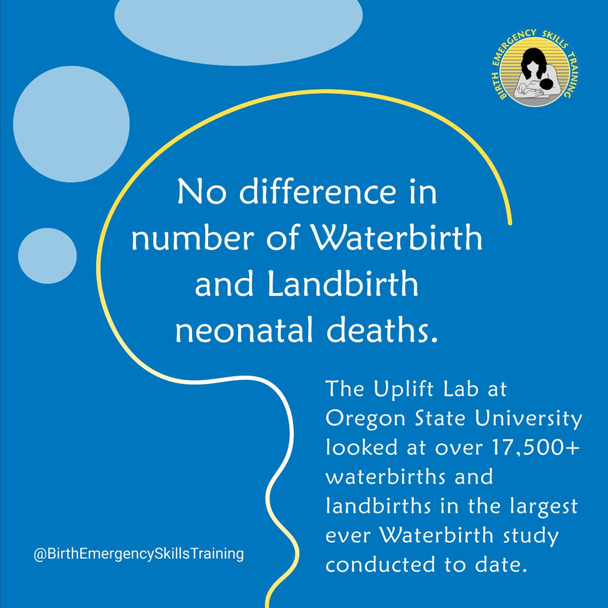 BirthEmergency's tweet photo. 🌟 Largest Waterbirth study EVER from @TheUpliftLab 🌟
Learn more at the link in bio. ➡️
#waterbirth #birthwork #midwife #BESTcertified #birthemeegencyskillstraining #midwifery #birthskills #birthplan #waterbirthbaby #informedbirth #preggo #pregnant #babyontheway #naturalbirth https://t.co/boUjfrz5BM