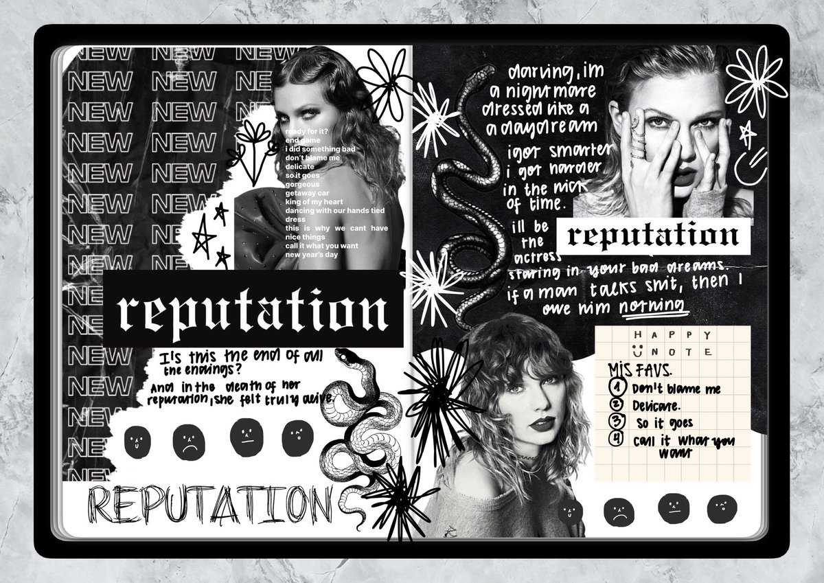 98studyamanda's tweet image. 5/12/21 - reputation journal inspire 
@taylorswift13 💖