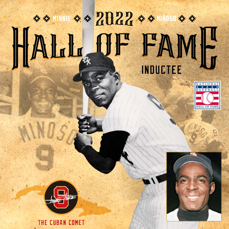 whitesox's tweet photo. Right where he belongs. 

The late Chicago White Sox legend Minnie Miñoso has been elected to the National Baseball Hall of Fame by the Golden Days Era Committee! https://t.co/v9X51TFp1r