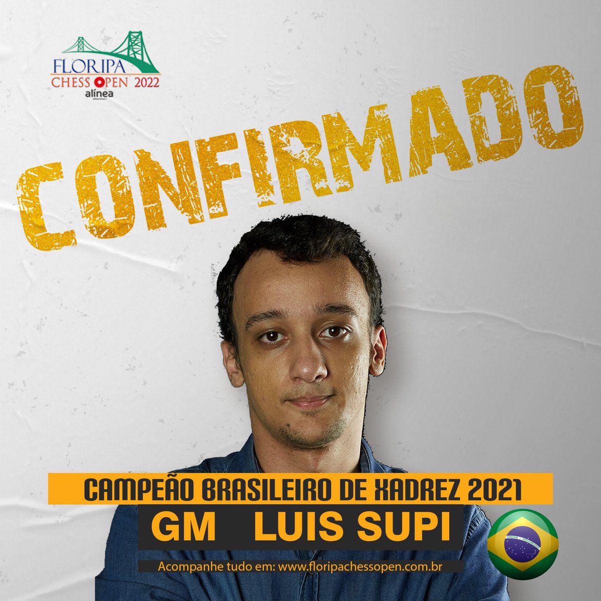 Floripa Chess Open on X: Supi conquistou o 87° Campeonato Brasileiro  Absoluto com 9 pontos em 11 partidas, Supi venceu nos critérios de  desempate os GMs Fier e Darcy Lima, que também