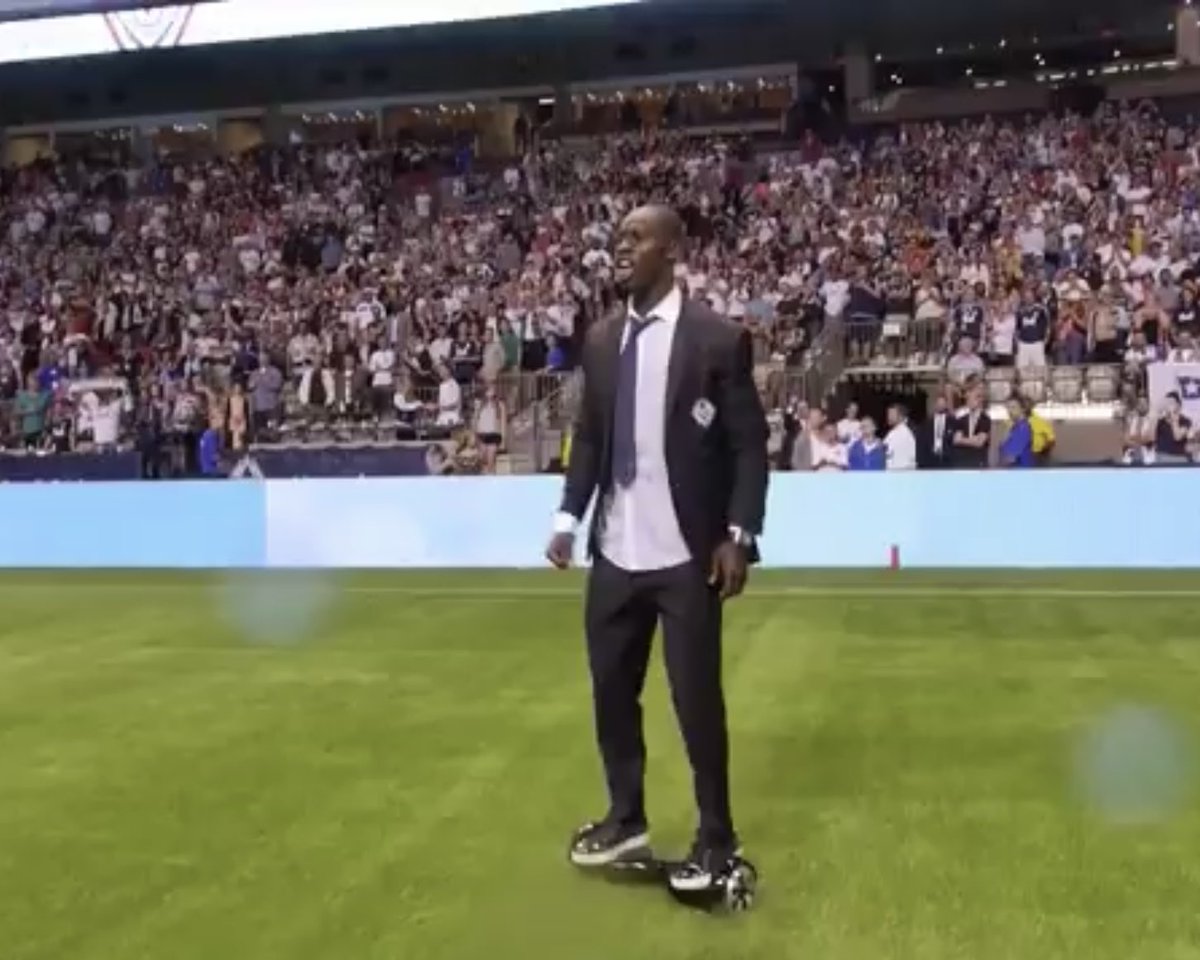 whitecapsbeat's tweet photo. Might not be the safest conditions but get this man a Segway. Congrats to Pa and Pacific FC #ForTheIsle #PacificFC #CanPL #PACvFOR https://t.co/VCWD6VXNw7