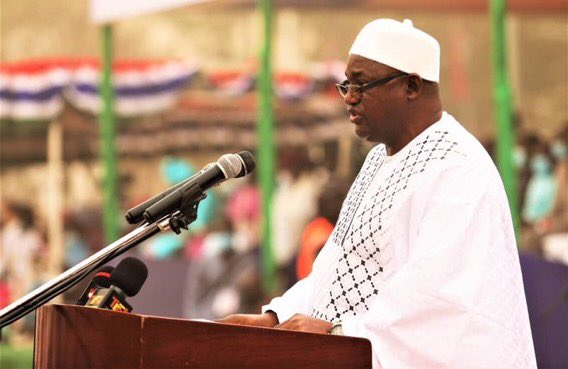 JUSTICE4SALE's tweet photo. Results from 50 constituencies put Adama Barrow in the lead with over 200,000 votes.
3 constituencies left to go.

#GambiaDecides2021
#AfricanElectionsProject https://t.co/wo9qYcYigo