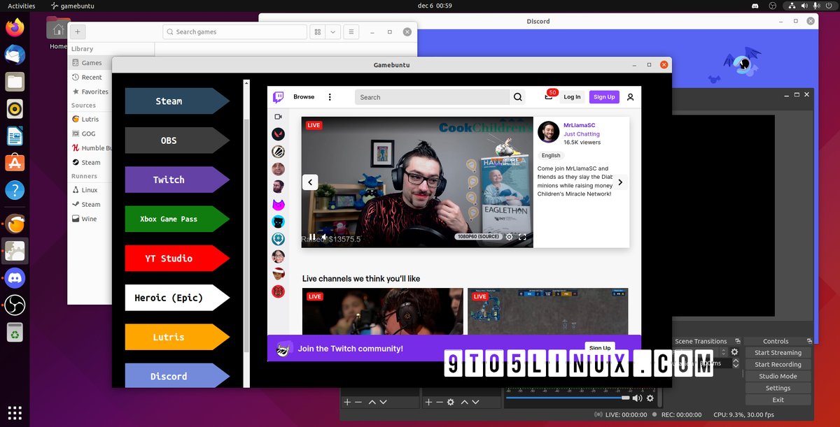 MariusNestor's tweet photo. Meet Gamebuntu, a New App That Turns Your #Ubuntu PC Into a Game-Ready Setup https://t.co/Sl4gbWBYJk

@gameonubuntu @RudraSaraswat1 #Linux #gaming #OpenSource #FreeSoftware https://t.co/GSCjIgcVGd