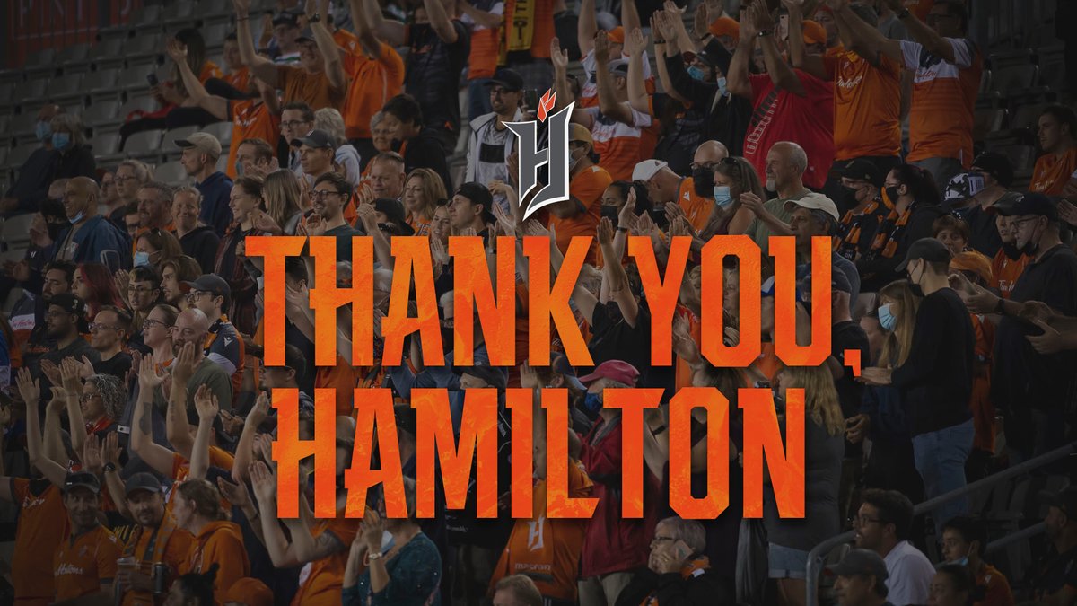 ForgeFCHamilton's tweet photo. To our fans: Thank you! 

It's been an unbelievable season, and you are truly the best fans in the league. We can't wait to see you again in 2022! 🧡

#ForgeFC | #CanPL https://t.co/i9Rzc0m3PX