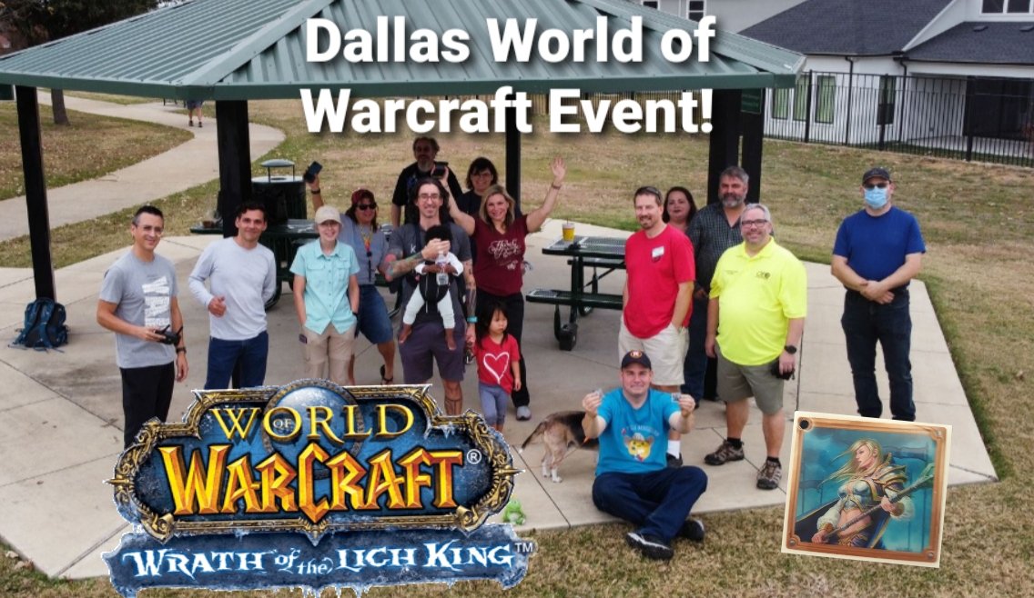 runningtexas5k's tweet photo. Dallas World of Warcraft Geocaching Event was a success! Trackables handed out to the hoard of geocachers that attended! #WoWcache https://t.co/0AX5S8ymL3