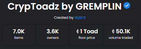 cryptoadzNFT's tweet photo. !croak

All this volume and floor talk but when the team goes to look at the floor, it's still the same! 🐸

Current Unique Holders: 3553 😉

We're bullish on you, the community. Keep building, keep !vibing, use the CC0 to your wildest dreams!

Toadz Team. ☕️🐸 https://t.co/fGDrDnPA4U