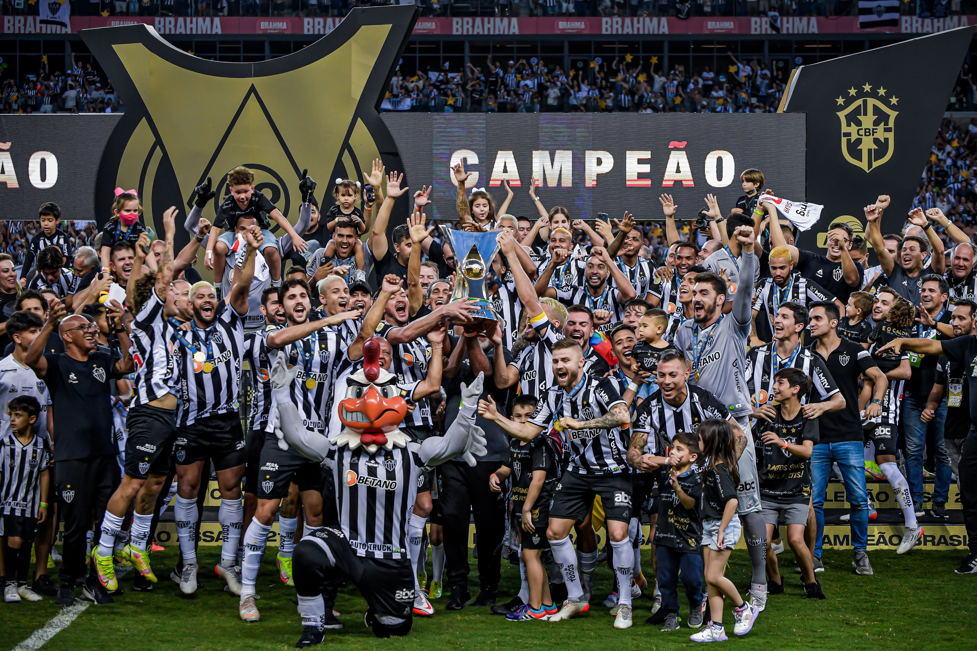 Brazil's Atletico Mineiro become the first national champion club after 86  years