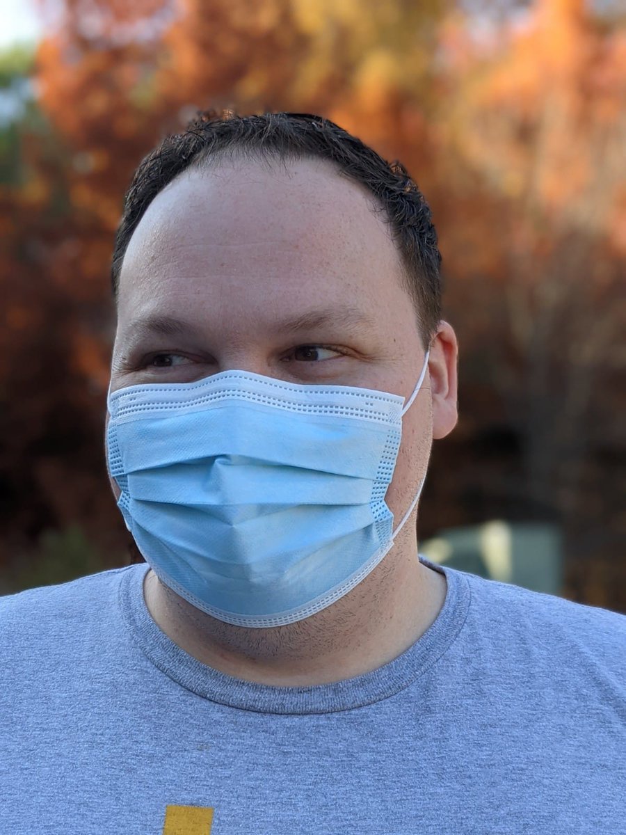 patrickstox's tweet photo. My hair had been growing since pre-pandemic. It was great until it started getting caught on things and in my mouth while eating. 🙈 https://t.co/tGLPSl4UcA