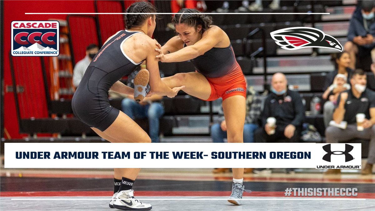 CCCSports's tweet photo. .@SOURaiders women's wrestling named @underarmour Team of the Week fresh off of first No. 1 ranking in school history and successful weekend. #ThisIsthe CCC https://t.co/pfcE1Dnzk0 https://t.co/J0tMdCeYoV