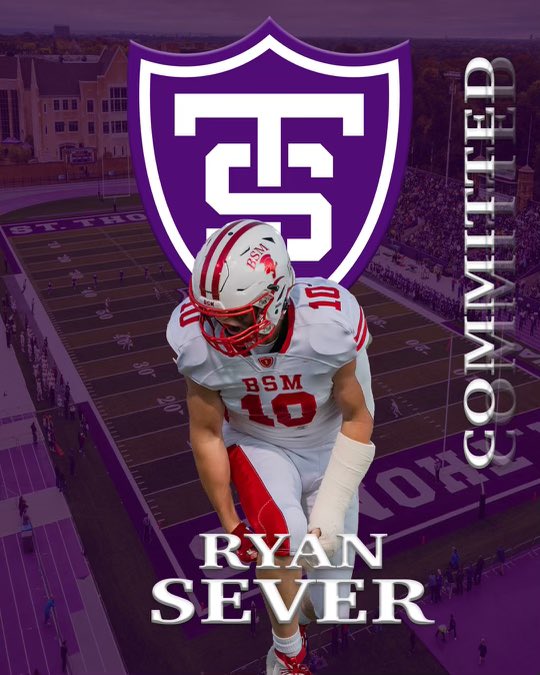 Committed 💜🖤🤍 <a href="/UST_Football/">St. Thomas Football</a> <a href="/Coach_Caruso/">Coach Glenn Caruso</a> @kuchinski8 <a href="/CoachDodson13/">Coach Dodson 🏈 🗺️🧗🏿‍♂️🏆</a> <a href="/douglichten/">Doug Lichtenberger</a> <a href="/BSMFootball/">BSM Football</a> <a href="/seanmcmenomy1/">seanmcmenomy</a>