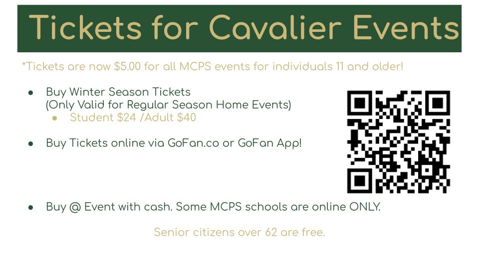 Our first HOME event is FRIDAY! Boys 🏀takes on Northwest! Tickets are now $5 for all individuals over 11 for MCPS events. Get your 🎟️online for all events. Want to purchase winter season 🎟️? Stop by room 168 starting on Thursday to get yours! @KennedyMCPSPrin