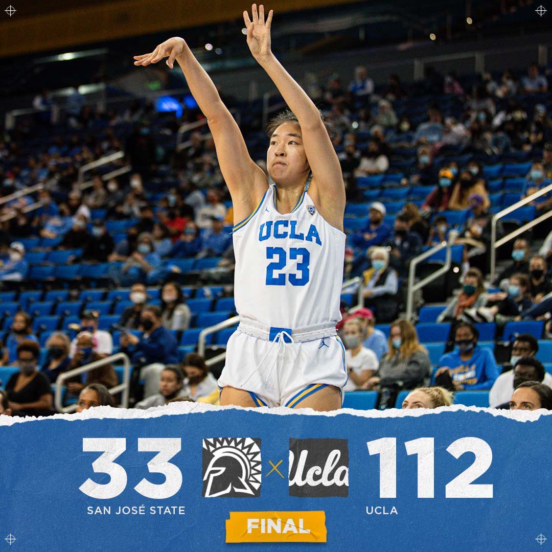 UCLAWBB's tweet photo. Complete dominance!

➡️ 31 pts, 10 ast for @NatalieChou1 
➡️ 32 points, 9 reb for @youngmari23 

#GoBruins | 🐻💙💛 | #ELITE https://t.co/XPnxwLp0SZ