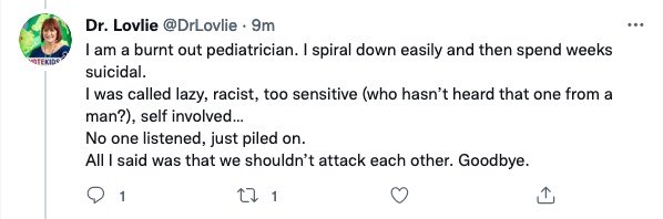 NoMedMisogynoir's tweet photo. I’m ( @_exhausted_mom) just going to put this here…

She’s deleted all of her vile tweets but you can search her name and read the replies Black women https://t.co/tD8dZ7sIfy