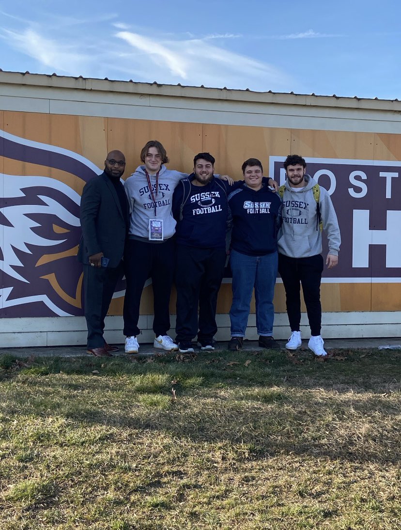 ColeWeekley's tweet image. Thank you @DBCoach46 for having us up at Post University today!