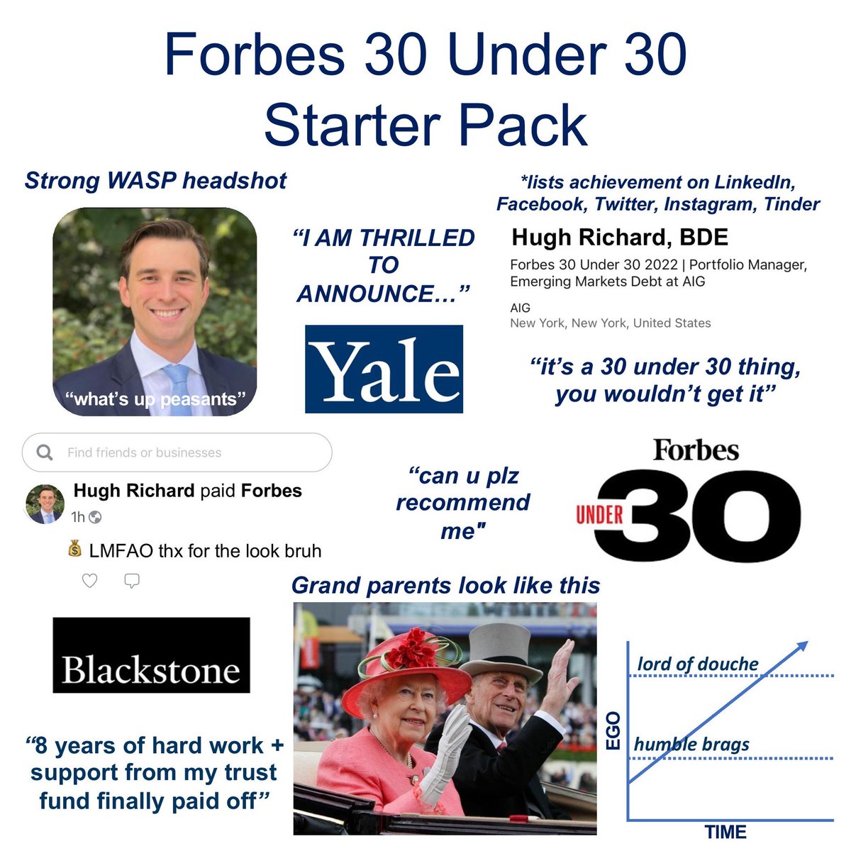 Forbes 30 under 30 be like