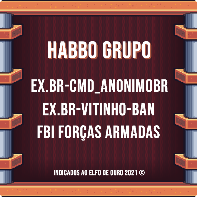 FBIFA_'s tweet photo. Agradecemos a todos que votaram no FBI FORÇAS ARMADAS na categoria Habbo Grupo, além disso, agradecemos também o apoio e votos que a nossa chapa recebeu. 

E fiquem ligados para a segunda etapa da votação do Elfo de Ouro. 

#ElfodeOuro2021 https://t.co/pChhXnnqLQ