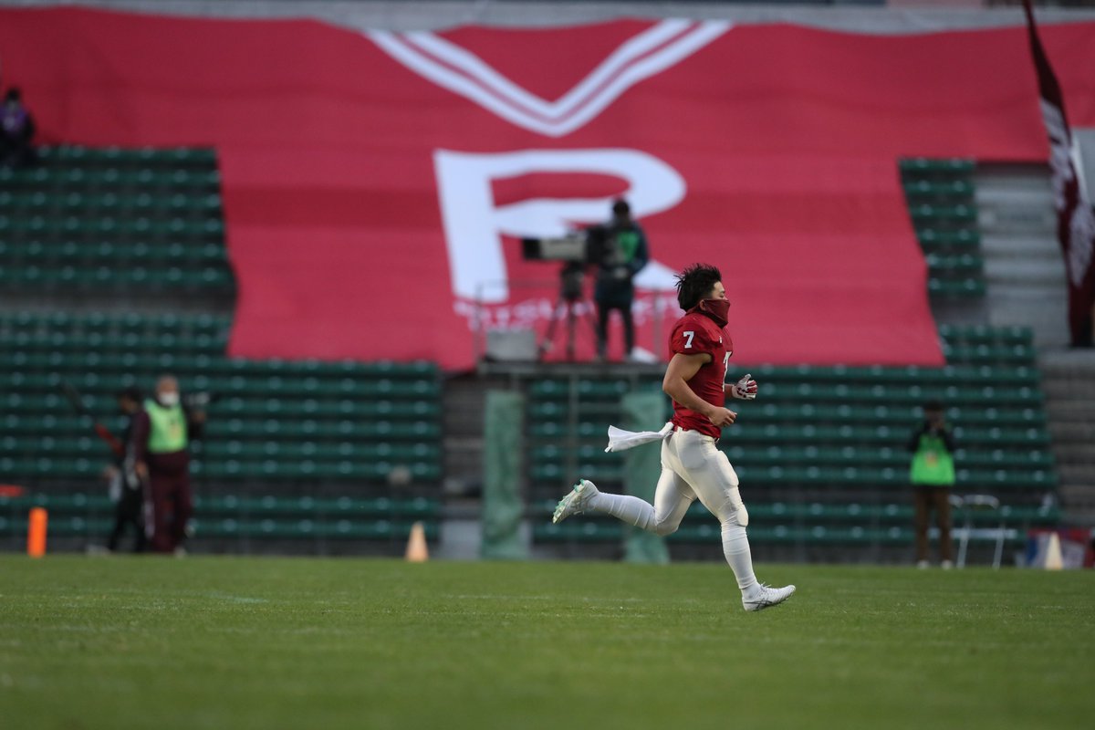 footballstore55's tweet photo. 立命 24-34 関学
立命主将RB平浩希（4年､立命館宇治）
6回16yd
「孤独を感じてきた一年でした。4回生でほんまに勝ちたいと思ってるのは僕と何人かだけ。そう思った時期もありました。大学スポーツの原動力は間違いなく4回生です。ぬるい雰囲気を変えられなかった。当然の結果です」（撮影･北川直樹） https://t.co/2orH7GZukl