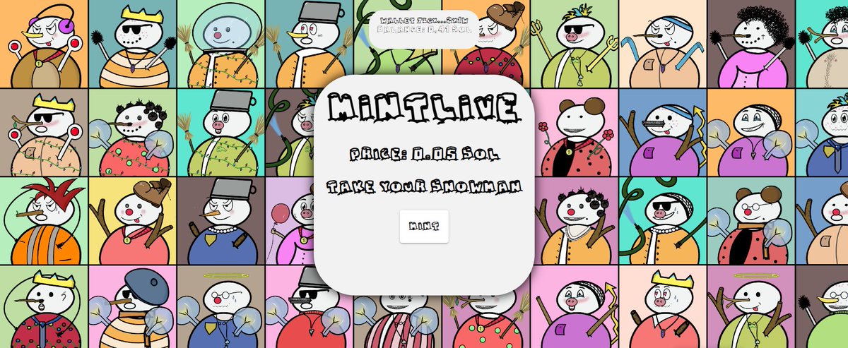 SolSnowmans | Mint LIVE tweet media