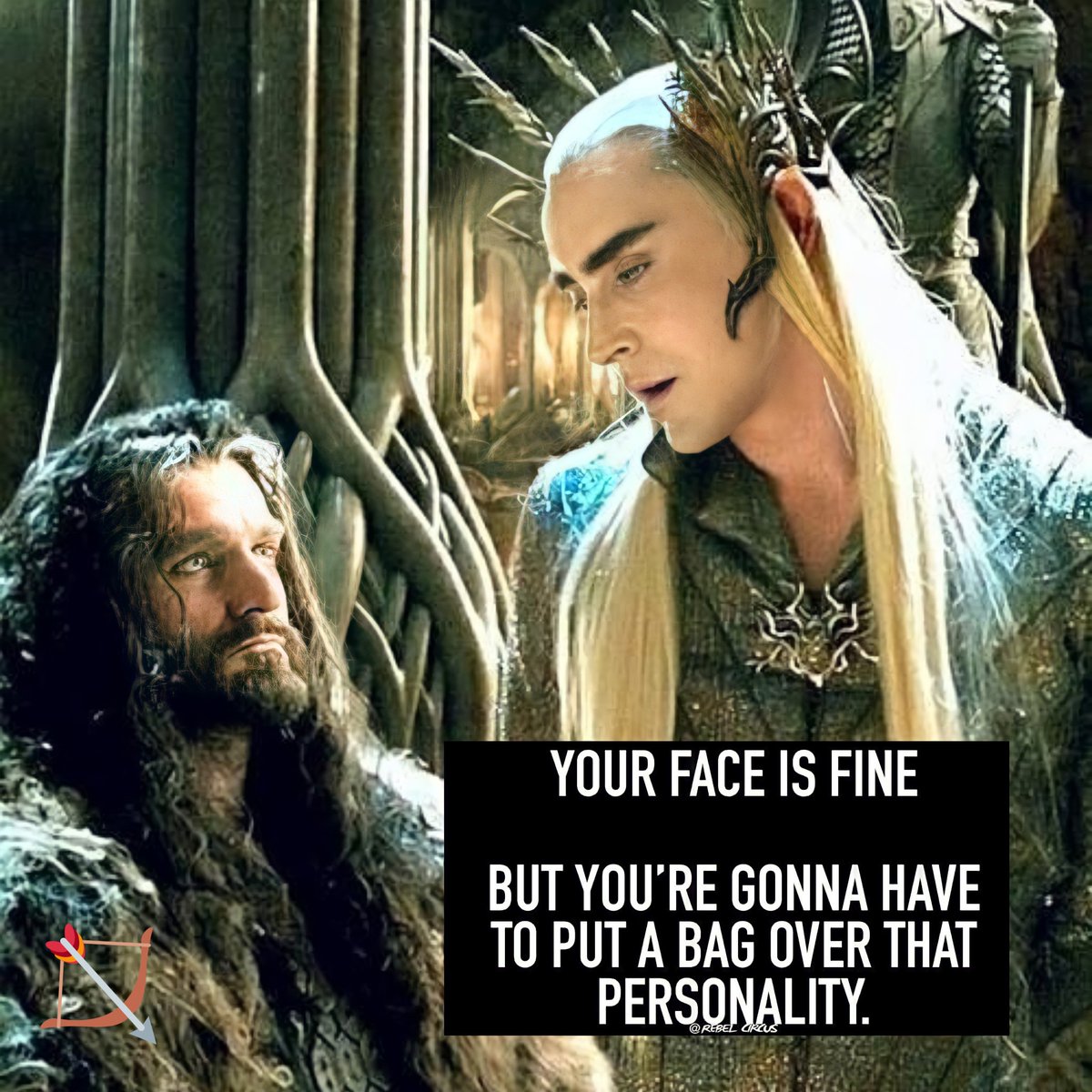 SmirkwoodSprite's tweet photo. #TheHobbit #Thranduil #Thorin #DesolationOfSmaug https://t.co/xTVvwjAoQQ