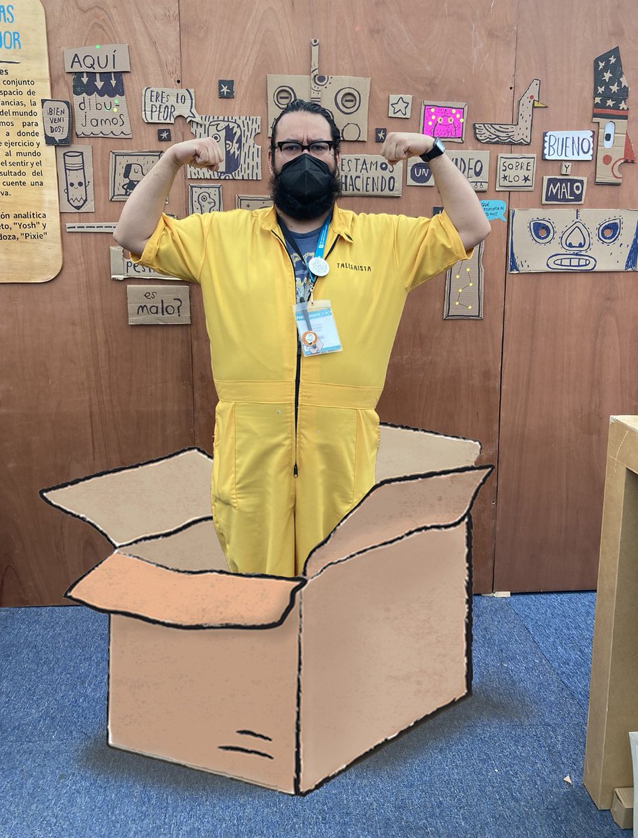 FILGuadalajara's tweet photo. Colectivo Oink
Refugiados en una casa de ladrillos los cerditos se sentaron a esperar a que él se fuera. Afuera, con la oreja pegada a la puerta, el lobo escuchaba atentamente. Ellos inventaron libros, talleres divertidos y narraciones ilustradas para todo público. https://t.co/vWV7hAdmgb