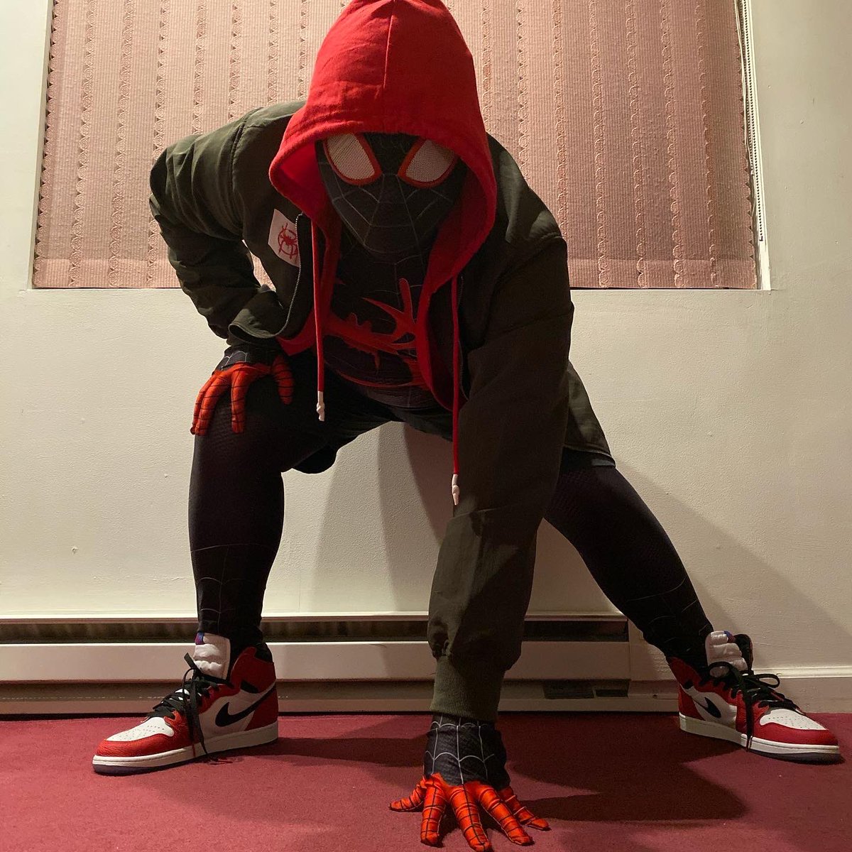 IdeaToMind's tweet photo. Throwback to when I cosplayed Miles Morales from Into The Spider-Verse 🕷

#milesmorales #spiderman #intothespiderverse #SpiderVerse #acrossthespiderverse #marvel #marvelcomics #marveluniverse https://t.co/RZpPcf6g6A