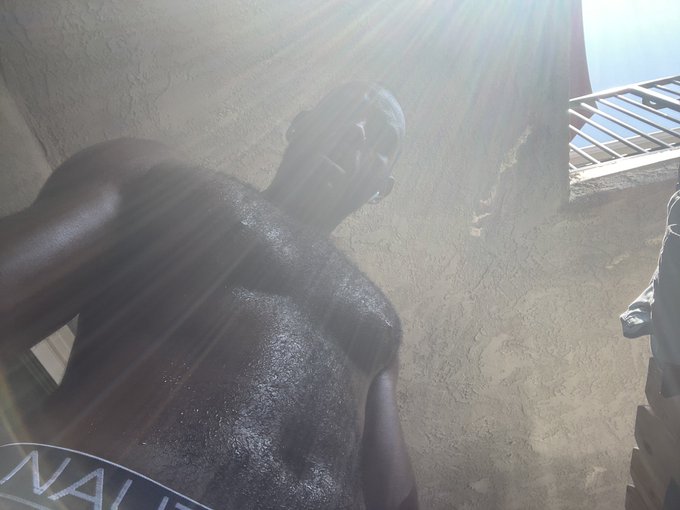 How&rsquo;s the view? 😇 https://t.co/i9AQKwh4w5