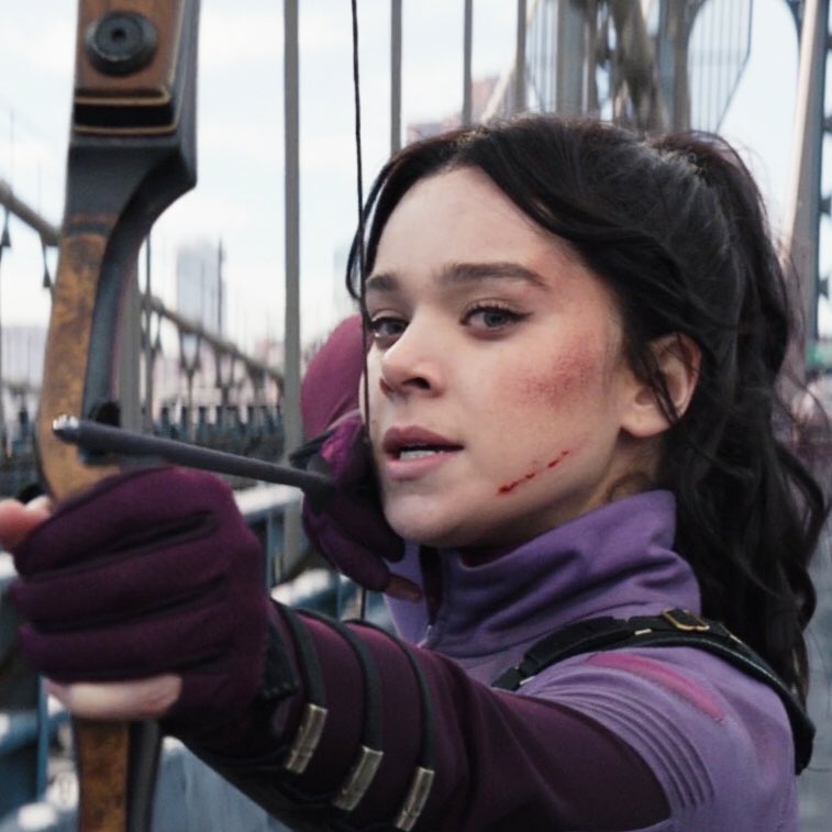 Marv! Happy Birthday Hailee Steinfeld aka Kate Bishop and Spider-Gwen    