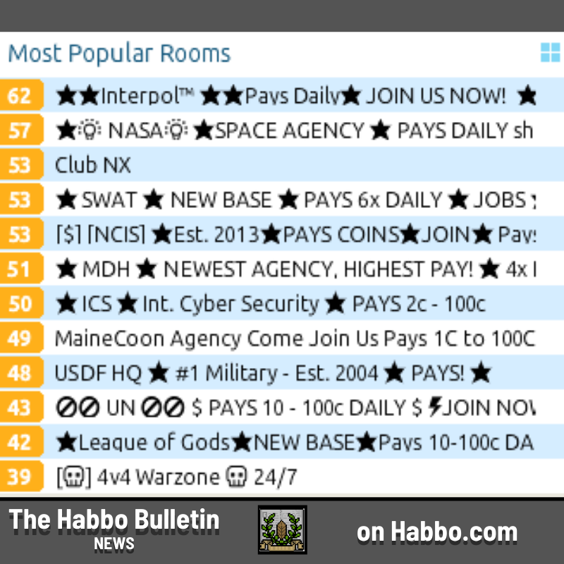 The Habbo Bulletin tweet media