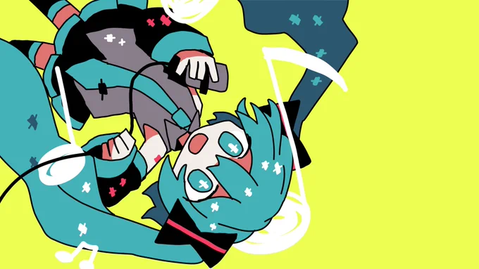 ピアプロ運営です。本日は #音の日 !という事で「音符」作品をご紹介!アルセチカさんのミクさん!マイクを持って歌うぞー!という表情が可愛い(*'▽')明るくポップな雰囲気がステキな1枚(^^🎶【https://t.co/UcJwPZFV0H】 #piapro #初音ミク 
