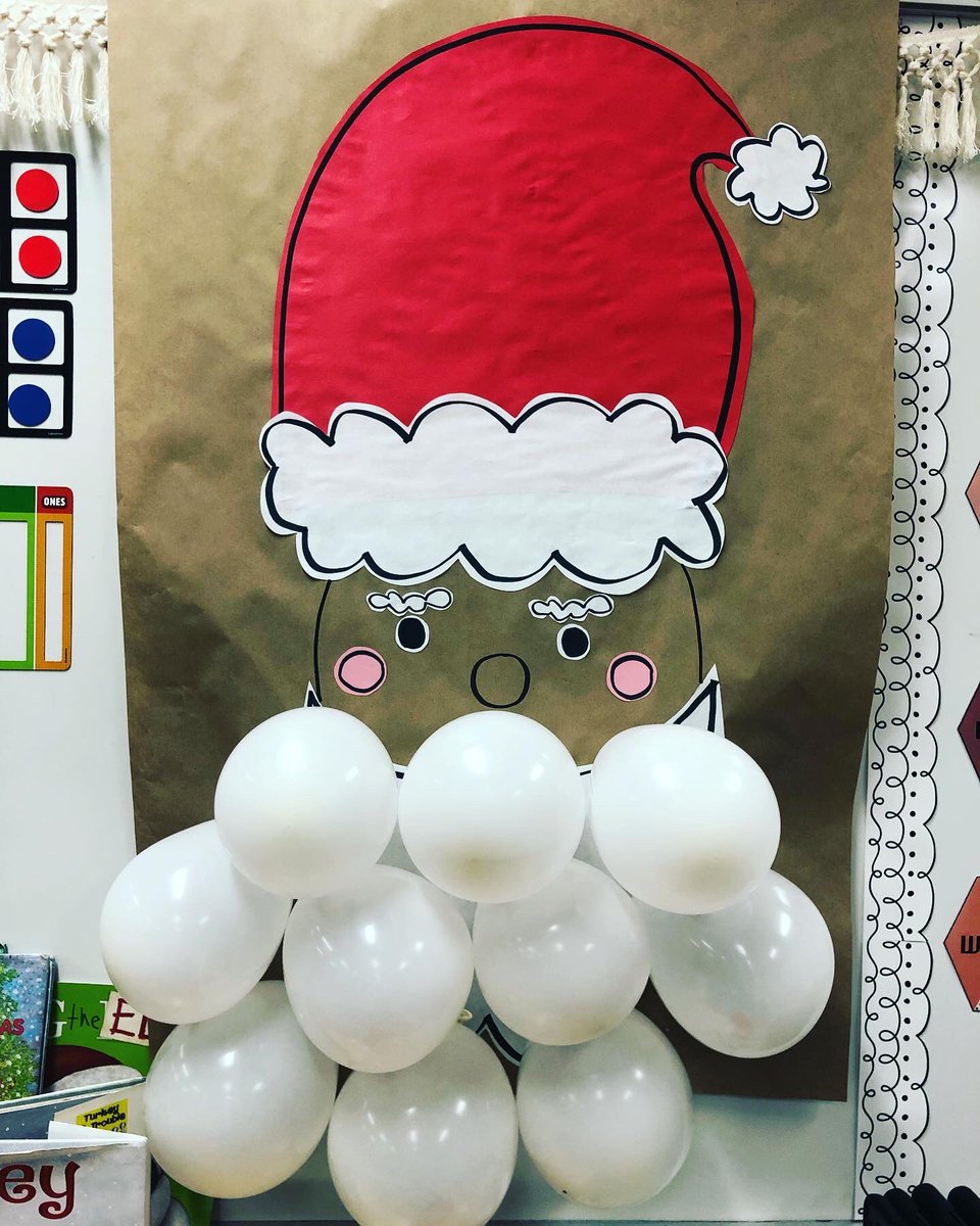MrsZeesFirsties's tweet photo. I am so excited for my kiddos to see our Christmas Break Santa Countdown tomorrow!! 🎅🏼 we will pop one balloon a day from tomorrow until the Friday before our break. Swipe to see the fun rewards we will find inside! https://t.co/wHxcBAZm2H