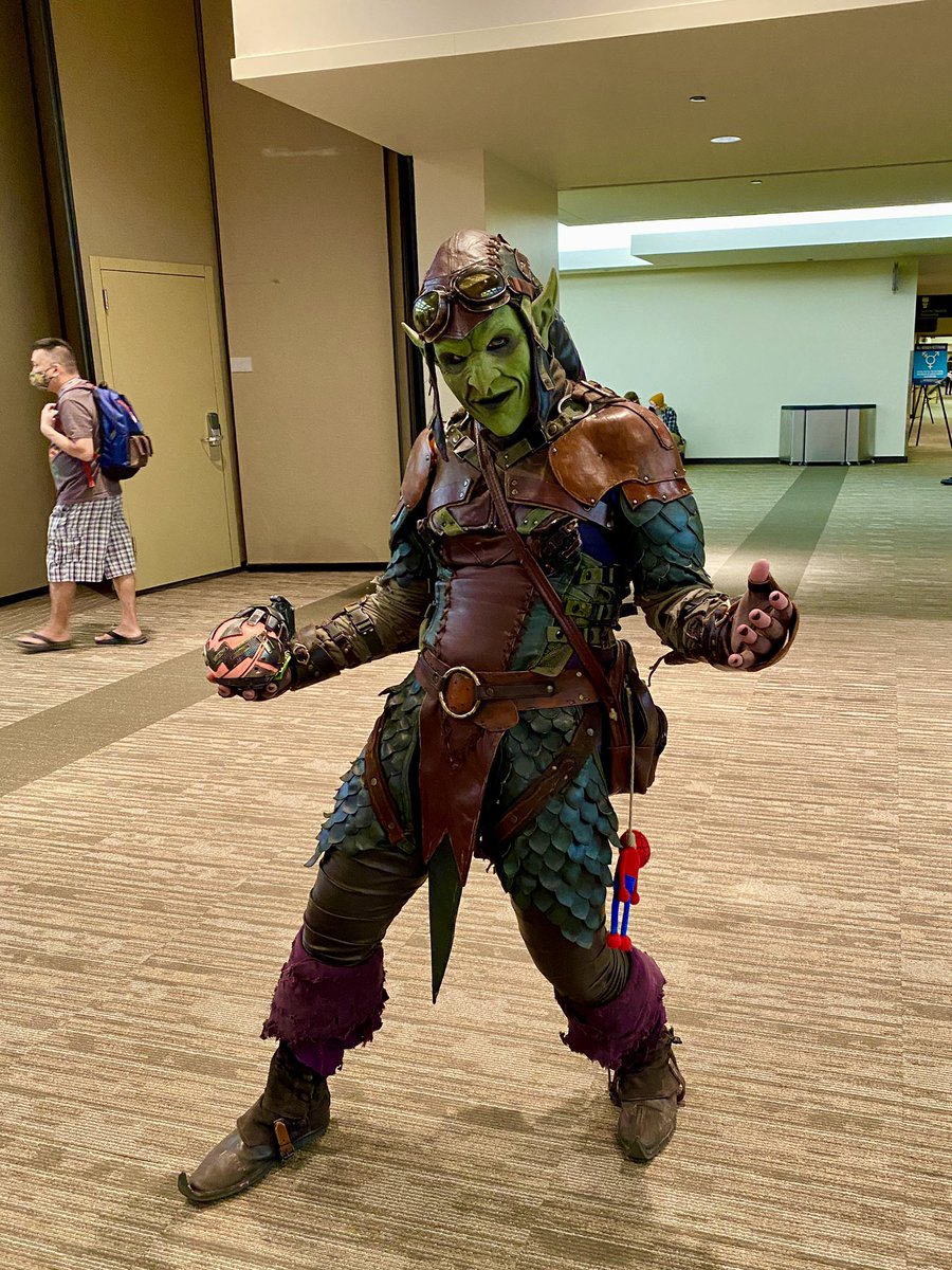 dinesh_s's tweet image. Insane Green Goblin spotted at #ECCC2021