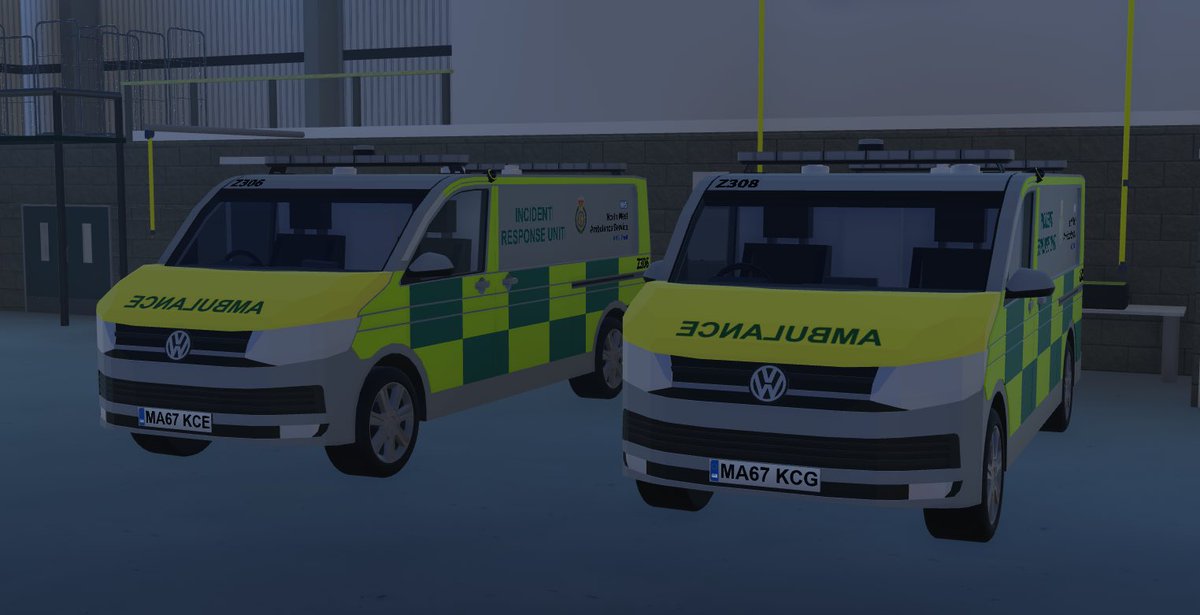 NWAmbHART_Rblx's tweet photo. Some of our vehicles📸 https://t.co/hLU4pUumnp
