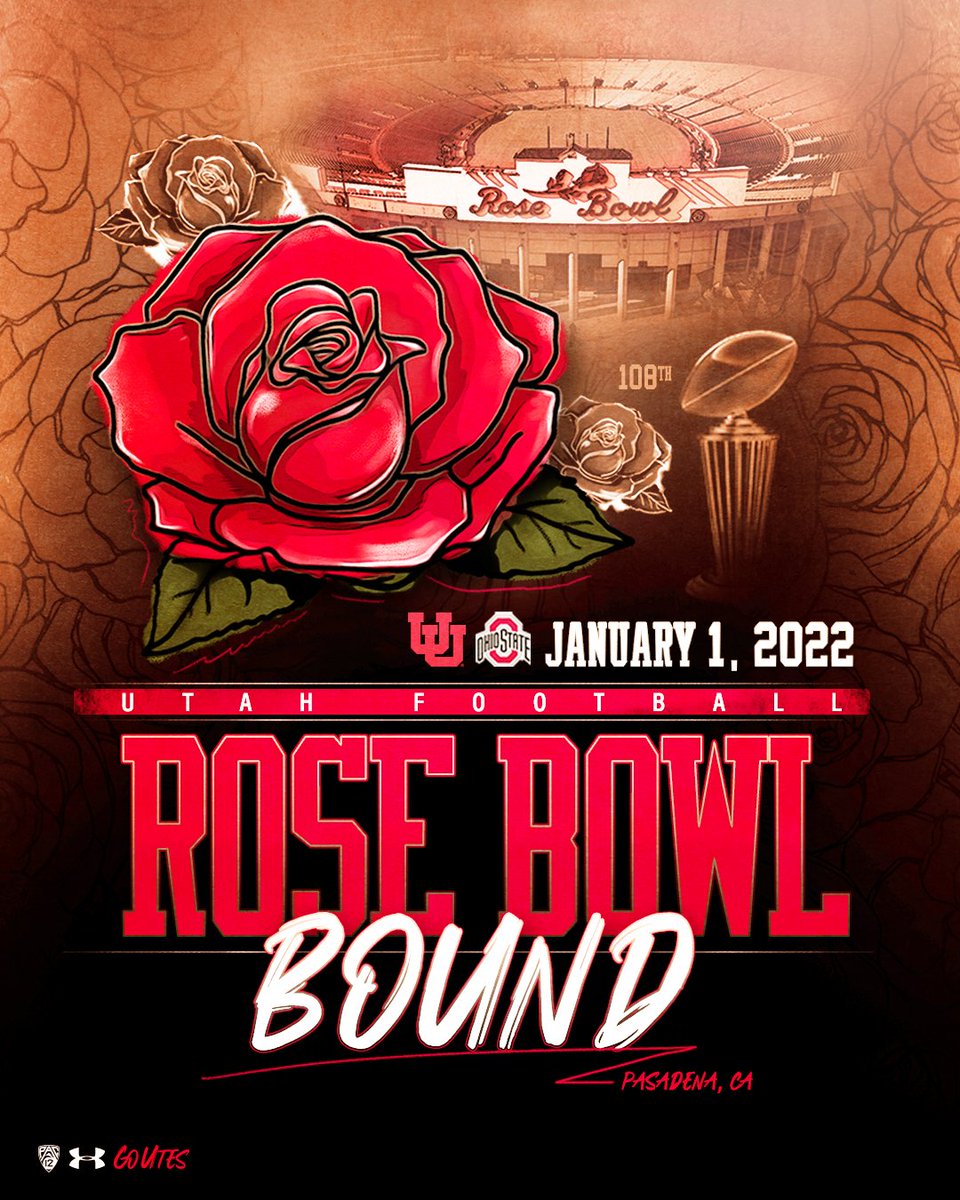 A BIG congratulations to <a href="/Utah_Football/">Utah Football</a> for receiving the official invitation to the Rose Bowl! 🌹

Fans, set your alarms for 9 a.m. tomorrow 👀
