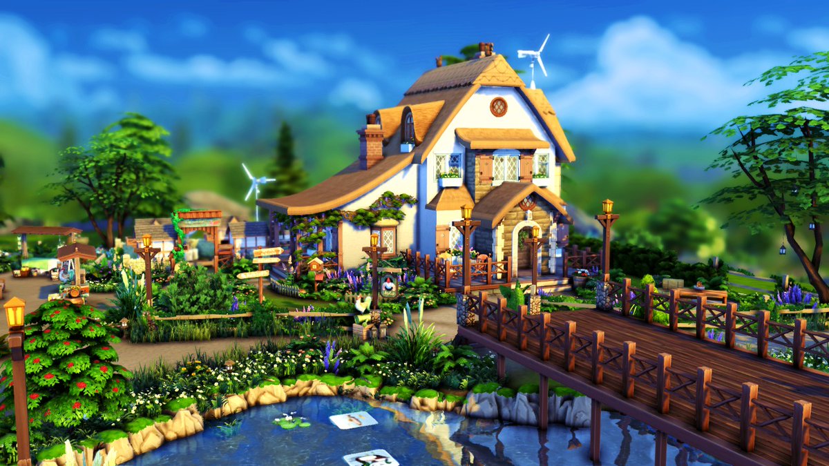 AceroladaG's tweet photo. Tiny Farm House 😍
#ShowUsYourBuilds #TS4 #Sims4 #showyourbuilds #TheSims4 #TheSims #simscomunity https://t.co/ZXOxLNtvKo