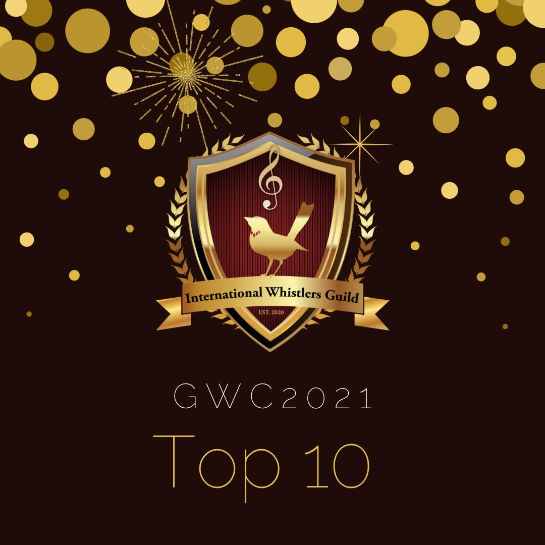 WhistlersGuild's tweet photo. The results are in!  Our judges have selected the Top 10 videos for the GWC 2021! (Alphabetical Order)
https://t.co/VKx3j0g9Ai

Now you decide the People's Choice Award!  Voting available from Dec. 6 through Dec. 10 PST
https://t.co/AJlETNGQqZ
#whistling #IWG #WhistlingGWC2021 https://t.co/JLsSQuxAzP