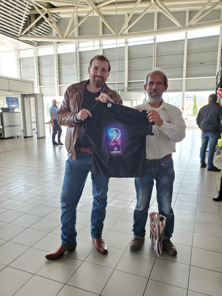 IOHK_Charles's tweet photo. With a heavy heart, I'm sad to report that Vasil Dabov @VStDabov  died today at 67. He was a brilliant mathematician, hand planted more than 10,000 trees, and a good friend. We celebrated Cardano's second anniversary in Bulgaria with him. To honor him, read Tree of Knowledge https://t.co/EVI3olrdPA