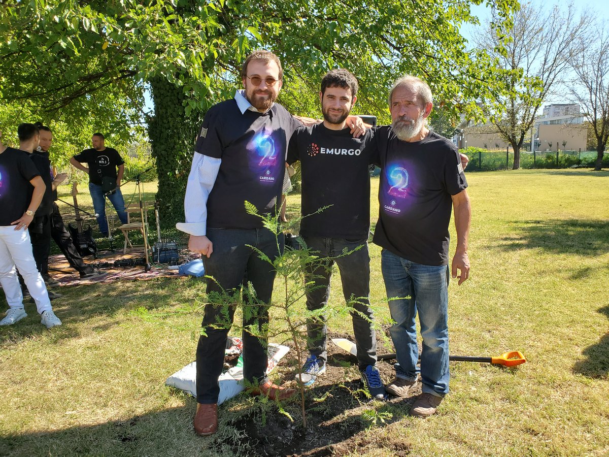 With a heavy heart, I'm sad to report that Vasil Dabov <a href="/VStDabov/">VASIL staking pool | Vasil’s Forest ISPO Live Now!</a>  died today at 67. He was a brilliant mathematician, hand planted more than 10,000 trees, and a good friend. We celebrated Cardano's second anniversary in Bulgaria with him. To honor him, read Tree of Knowledge