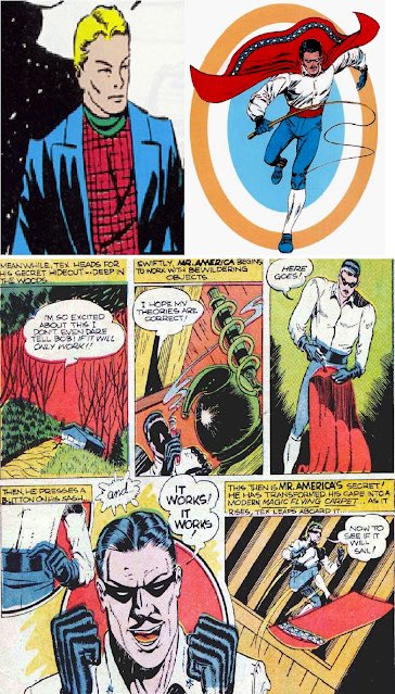 Earth1Earth2DC's tweet photo. @LegionReference @Jsa4E And his #EarthTwo counterpart #TexThomson who like Pete made a fortune studying the earth, and became a red capes crusader like Superman as the #Americommando β https://t.co/08TvbWm5xO https://t.co/6OOU2sBU3z