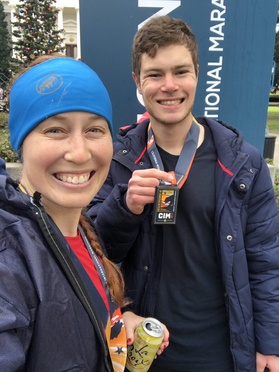 Became a marathoner today! 🥳 🏃‍♀️ 
#CIM2021