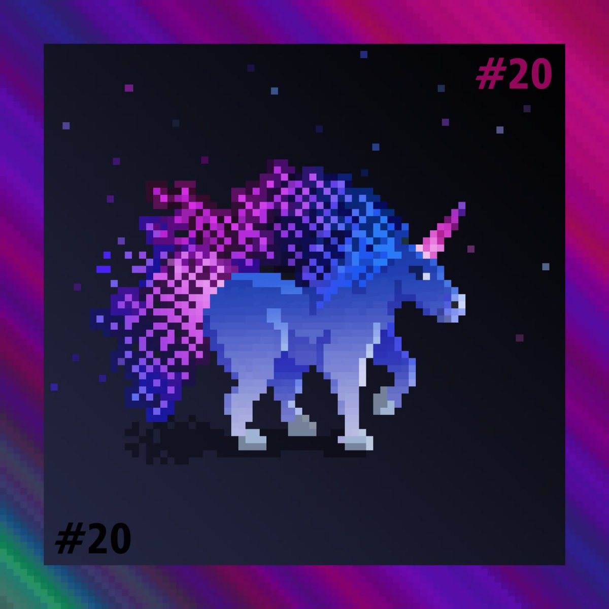 Unicorn's pixels tweet media