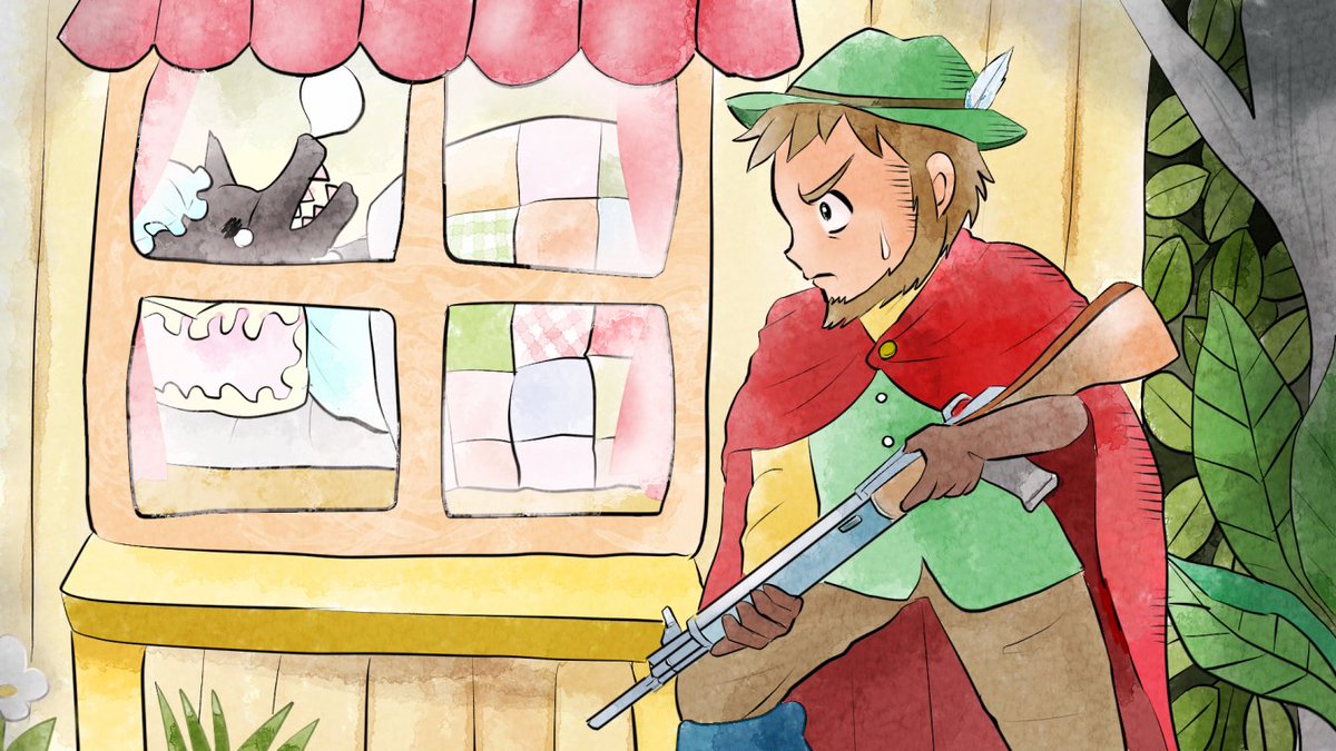 昨日描いた絵です( ゜Д゜)
恋の魔法とおまじない692-9ラフ、イラストACさん素材ちびモブ会社員、エホンオウコクさん「赤ずきんちゃん」6完成、旧誕生花4月2日桜白黒加工
昨日はバタバタしていてこれだけです(*'Д`) 